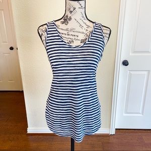 SOPRANO Women’s Tank Top - Navy & White XS